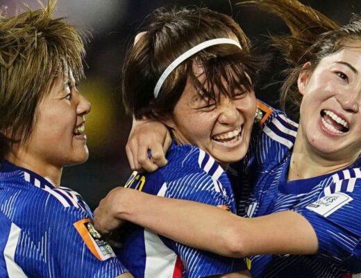 ทีมหญิงญี่ปุ่นชนะ